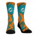 Unisex Miami Dolphins Rock Em Socks Gameday Two-Pack Crew Socks Set