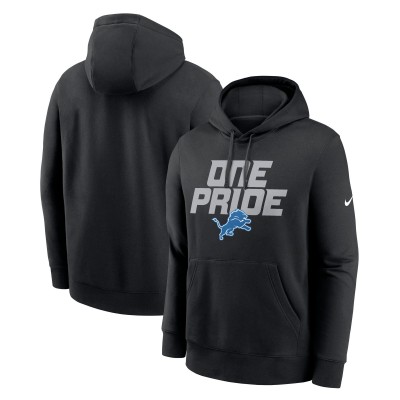 Толстовка Detroit Lions Nike Black Hometown Fleece
