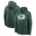 Толстовка Green Bay Packers Nike Green Hometown Fleece