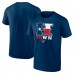 Футболка Houston Texans Fanatics Navy Hometown Rushing Yards