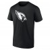 Arizona Cardinals Black Personalized Name & Number Monochrome T-Shirt