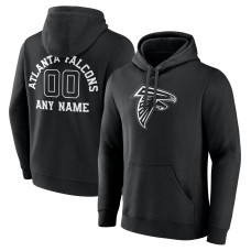 Именная толстовка Atlanta Falcons Black Name & Number