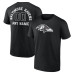Именная футболка Baltimore Ravens Black Name & Number Monochrome