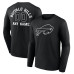 Именная футболка с длинным рукавом Buffalo Bills Black Name & Number Monochrome Именная футболка с длинным рукавом Buffalo Bills Black Name & Number Monochrome