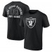 Las Vegas Raiders Black Personalized Name & Number Monochrome T-Shirt Las Vegas Raiders Black Personalized Name & Number Monochrome T-Shirt