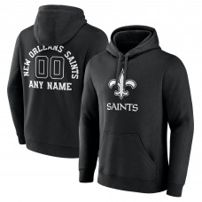 Именная толстовка New Orleans Saints Black