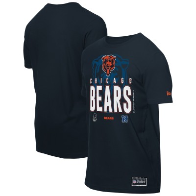 Футболка Chicago Bears New Era Navy 2025 NFL Training Camp