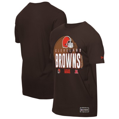 Футболка Cleveland Browns New Era Brown 2025 NFL Training Camp