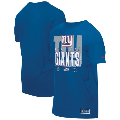 New York Giants New Era Royal 2025 NFL Training Camp T-Shirt