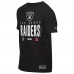 Las Vegas Raiders New Era Black 2025 NFL Training Camp T-Shirt