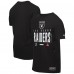 Las Vegas Raiders New Era Black 2025 NFL Training Camp T-Shirt