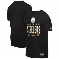 Футболка Pittsburgh Steelers New Era Black 2025 NFL Training Camp