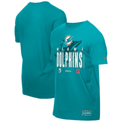 Футболка Miami Dolphins New Era Aqua 2025 NFL Training Camp