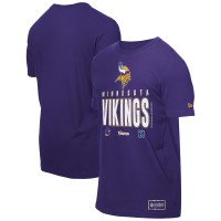 Minnesota Vikings New Era Purple 2025 NFL Training Camp T-Shirt