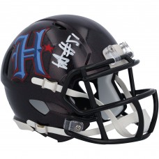 Will Anderson Jr. Houston Texans Autographed Fanatics Authentic Riddell 2024 2nd Alternate Speed Mini Helmet