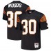 Джерси Cincinnati Bengals Ickey Woods Mitchell & Ness Black 1988 Legacy Replica