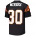Джерси Cincinnati Bengals Ickey Woods Mitchell & Ness Black 1988 Legacy Replica