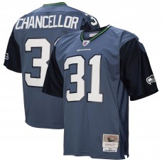 Джерси Seattle Seahawks Kam Chancellor Mitchell & Ness Blue 2011 Legacy Replica