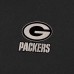 Green Bay Packers Antigua Black Content Quarter-Zip Pullover Top