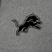 Куртка Толстовка на молнии Detroit Lions Antigua Effortless - Heather Black