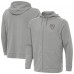 Los Angeles Rams Antigua Effortless Full-Zip Hoodie Jacket - Heather Gray Los Angeles Rams Antigua Effortless Full-Zip Hoodie Jacket - Heather Gray
