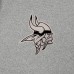 Куртка Толстовка на молнии Minnesota Vikings Antigua Effortless - Heather Gray