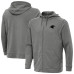 Толстовка Carolina Panthers Antigua Heather Black Effortless Full-Zip Jacket