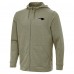 New England Patriots Antigua Olive Effortless Full-Zip Hoodie Jacket