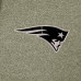 New England Patriots Antigua Olive Effortless Full-Zip Hoodie Jacket