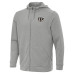 Толстовка Cincinnati Bengals Antigua Heather Gray Effortless Full-Zip Jacket