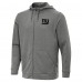 New York Giants Antigua Heather Black Effortless Full-Zip Hoodie Jacket