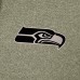 Seattle Seahawks Antigua Olive Effortless Full-Zip Hoodie Jacket