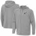 Arizona Cardinals Antigua Heather Gray Effortless Full-Zip Hoodie Jacket