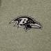 Куртка Толстовка на молнии Baltimore Ravens Antigua Effortless - Olive
