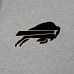 Толстовка Buffalo Bills Antigua Heather Gray Effortless Full-Zip Jacket