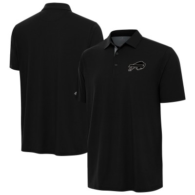 Buffalo Bills Antigua Black Era Polo