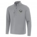 Jacksonville Jaguars Antigua Gray Insider Quarter-Zip Jacket