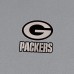 Кофта на короткой молнии Green Bay Packers Antigua Gray Insider