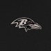 Кофта на короткой молнии Baltimore Ravens Antigua Insider - Black