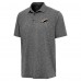 Miami Dolphins Antigua Heather Black Par 3 Polo