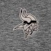 Поло Minnesota Vikings Antigua&nbsp;Par 3 - Heather Black