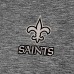 Поло New Orleans Saints Antigua Heather Black Par 3