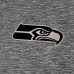 Seattle Seahawks Antigua Heather Black Par 3 Polo