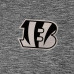 Поло Cincinnati Bengals Antigua Heather Black Par 3