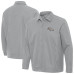 Куртка Denver Broncos Antigua Gray Pivot Full-Zip Куртка Denver Broncos Antigua Gray Pivot Full-Zip
