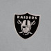 Las Vegas Raiders Antigua Gray Pivot Full-Zip Jacket