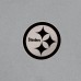 Pittsburgh Steelers Antigua Gray Pivot Full-Zip Jacket