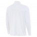 Las Vegas Raiders Antigua White Reprocess Quarter-Zip Top