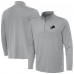 Detroit Lions Antigua Reprocess Quarter-Zip Top - Gray