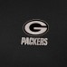 Green Bay Packers Antigua Black Reprocess Quarter-Zip Top